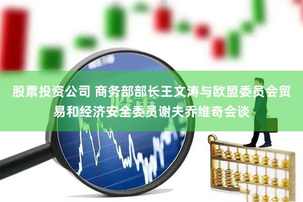 股票投资公司 商务部部长王文涛与欧盟委员会贸易和经济安全委员谢夫乔维奇会谈